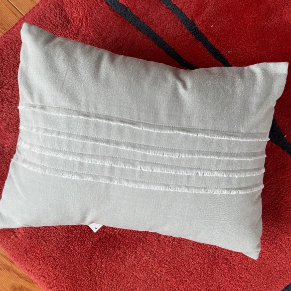 Grey/White Decorative Calvin Klein Pillow - Picture 2 of 5